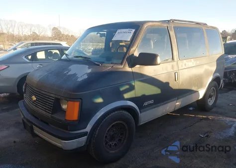 1989 Chevrolet Astro из США, поврежденный, VIN 1GNDM15Z9KB138492